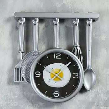 Часы настенные Кухонная утварь (4х32х34 см)