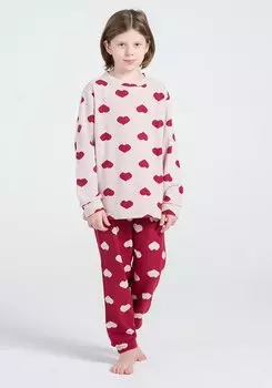 Детская пижама Ashli Цвет: Красный (4 года)