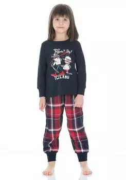 Детская пижама Selia Цвет: Синий (7-8 лет)