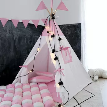 Детский большой вигвам Simple Pink (170х130х130 см)