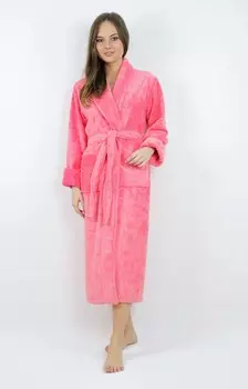 Домашний халат Paris Цвет: Персиковый (L-XL)