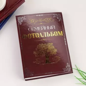 Фотоальбом Семейный альбом, дерево (5х18х27 см)
