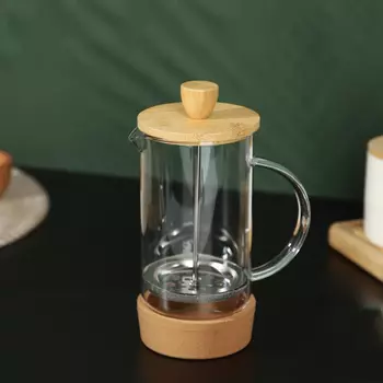 Френч-пресс Эко cork (600 мл)