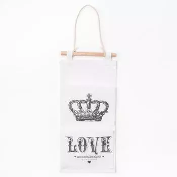 Кармашек текстильный Love (20х40 см)