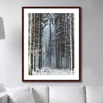 Картина Forest, upper Austria (102х130 см)