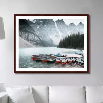 Картина Moraine Lake, Alberta, Canada (102х130 см)