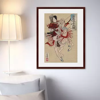 Картина Самурай №1 (79х100 см)