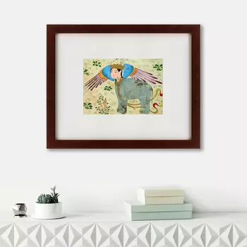 Картина Слон-Aнгел (42х52 см)