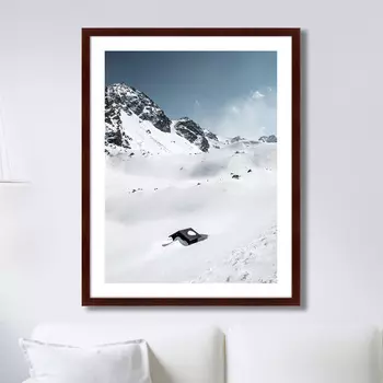 Картина Verbier, Bagnes, Switzerland (79х100 см)