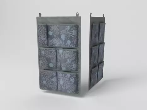 Кофр для аксессуаров Серебро (35х60 см)