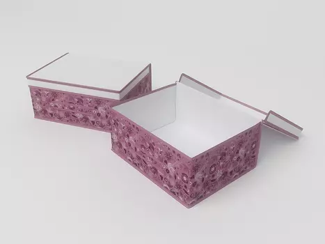 Кофр Зефирка Цвет: Розовый (20х35х45 см)