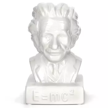 Копилка Einstein цвет: белый (10х18х10 см)