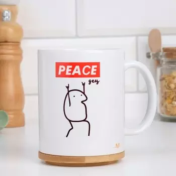 Кружка Peaceдец (320 мл)