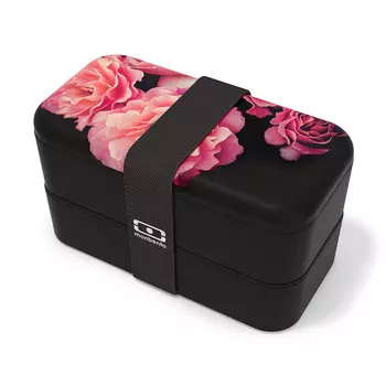Ланч-бокс MB Original Flower mood black (18х11х10 см)