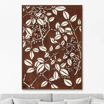 Leaf pattern, 1893г. (105х75 см)