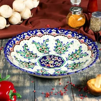Ляган Цветы (32 см)