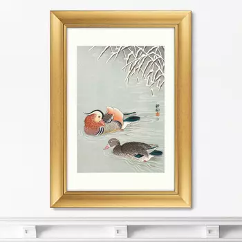 Mandarin ducks, 1936г. (71х51 см)
