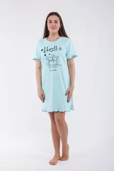 Ночная сорочка Jessie Цвет: Пастельно-Бирюзовый (44)