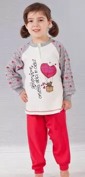 Детская пижама Penina Цвет: Красный (3 года)