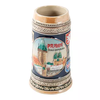 Пивная кружка Прага (10х10х19 см)
