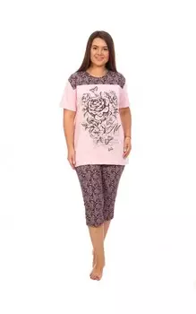 Пижама Агая цвет: розовый (54)