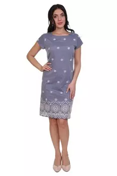 Платье Ackley Цвет: Серо-Голубой (50)