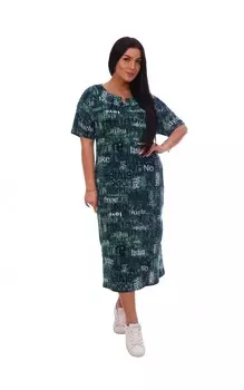 Платье Ливадия цвет: зеленый (54)