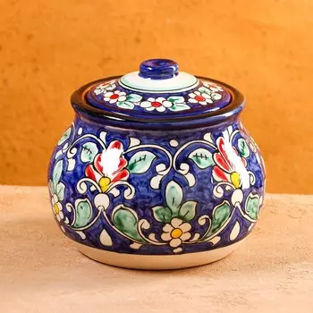 Сахарница Цветы (1000 мл)