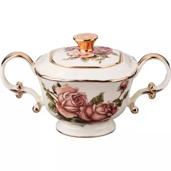 Сахарница с крышкой Корейская Роза (300 см)