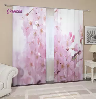 Шторы Сирень