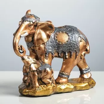 Статуэтка Семья слонов в ассортименте (30х13х26 см)