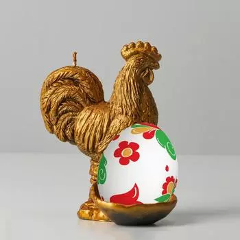 Свеча Бронзовый петух (11,5 см)