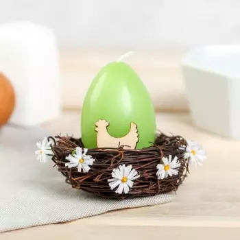 Свеча Курочка (8х8,5х8,5 см)