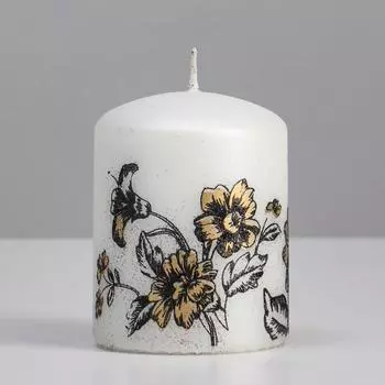 Свеча Пионы (9 см)