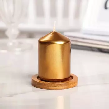 Свеча Столбик (5,5х5,5х8 см)