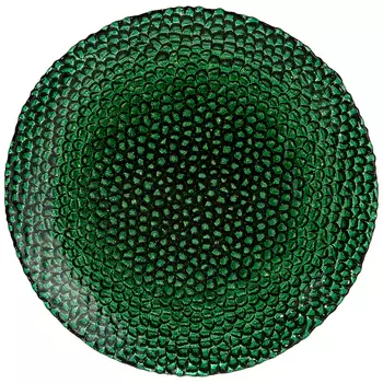 Тарелка Lace emerald (21 см)