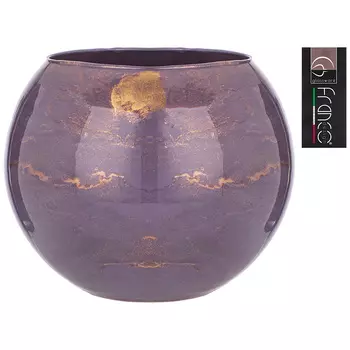 Ваза Golden marble lavender (20 см)