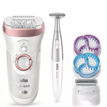 BRAUN SES 9/980 SkinSpa+триммер 5378