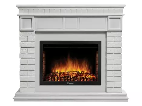 Electrolux Bricks 25 камень белый, белая эмаль