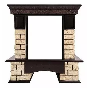 Electrolux Портал Forte Wood 30 камень коричневый темный, шпон темный дуб