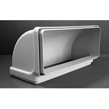 FABER Воздуховод вертикальный угловой CRV90 220х90мм