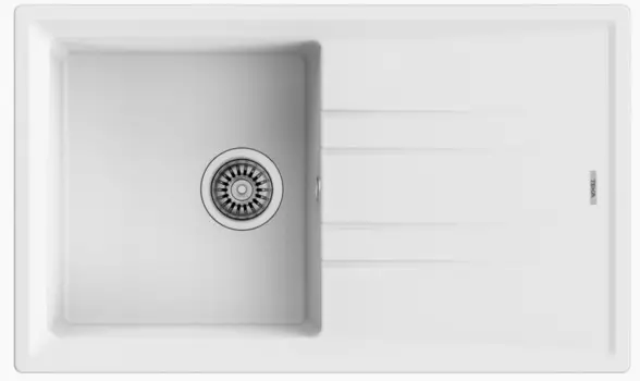 TEKA STONE 50 B-TG WHITE ручной слив