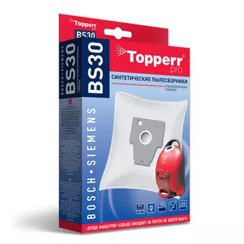 TOPPERR 1402 BS30 Синтетические пылесборники для пылесосов BOSCH, SIEMENS BSG 8