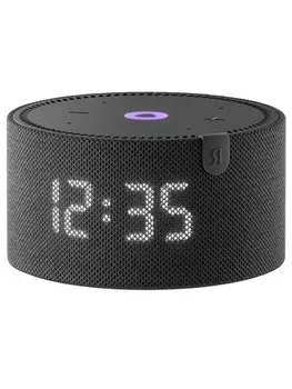 Яндекс Я.Станция Мини серая с часами