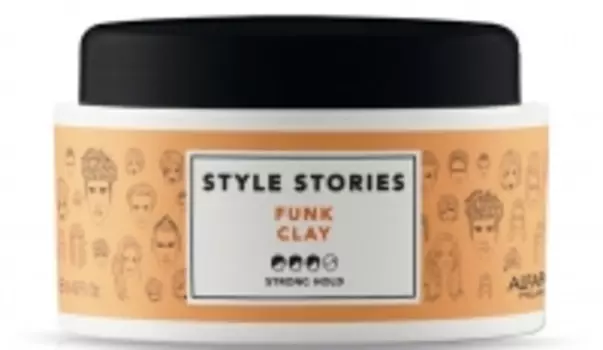 Alfaparf Milano - Глиняная паста сильной фиксации для эффекта матовых волос Funk Clay, 100 мл