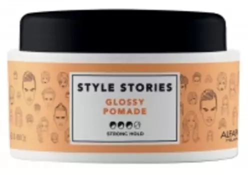 Alfaparf Milano - Помада сильной фиксации, придающая экстра блеск Glossy Pomade, 100 мл