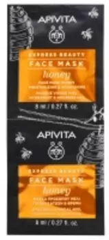 Apivita - Маска для лица с Медом, 2x8 мл