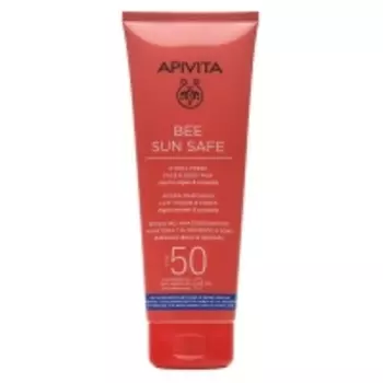 Apivita - Солнцезащитное увлажняющее молочко для лица и тела SPF50, 200 мл
