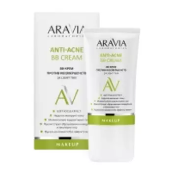 Aravia Laboratories - BB-крем против несовершенств 14 Light Tan Anti-Acne, 50 мл