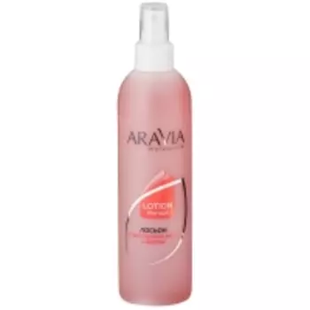 Aravia Professional - Лосьон для подготовки кожи перед депиляцией с экстрактами мяты и березы, 300 мл